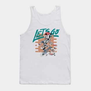 Lets Go Cycling Tank Top